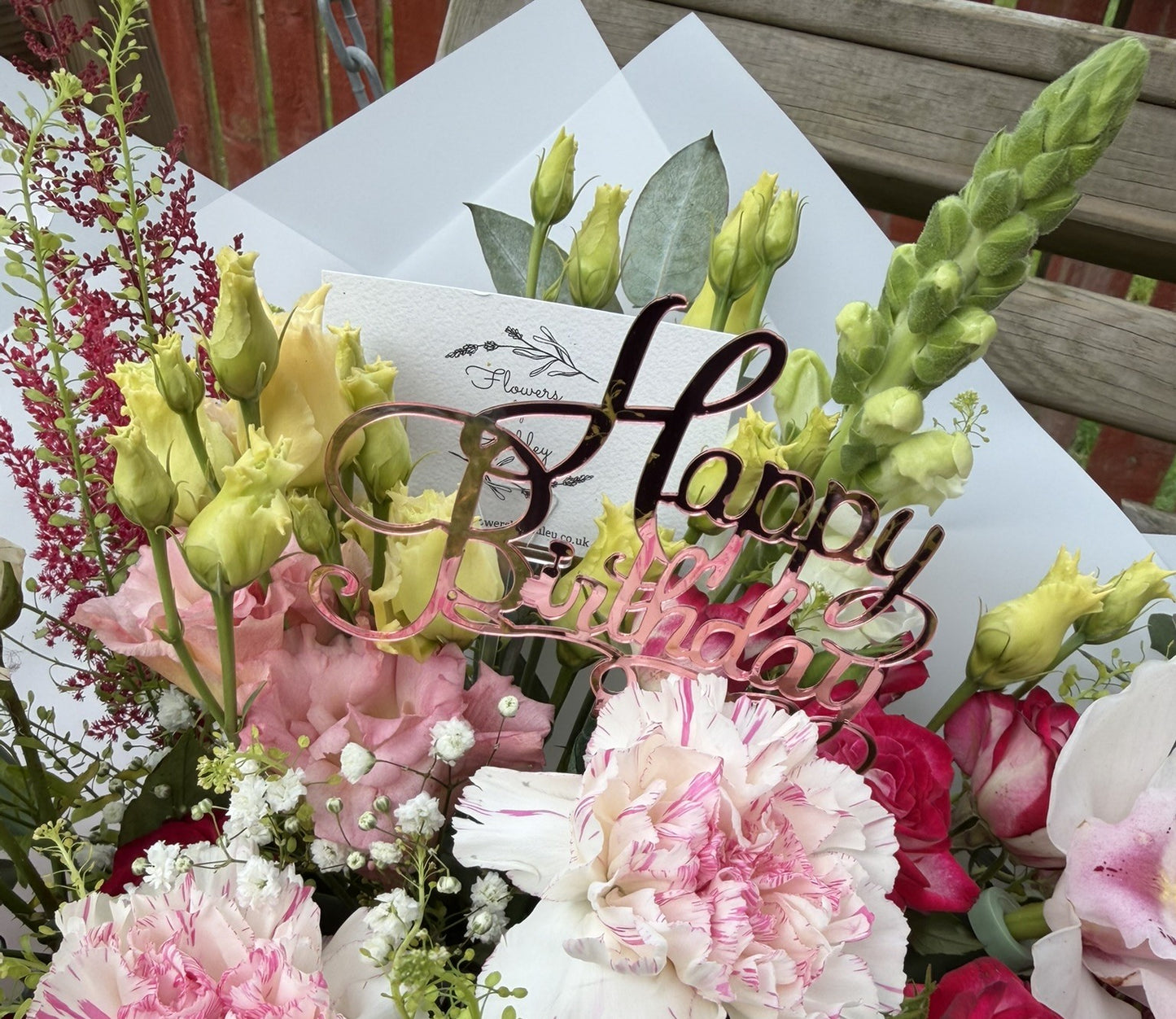 Themed Flower Toppers